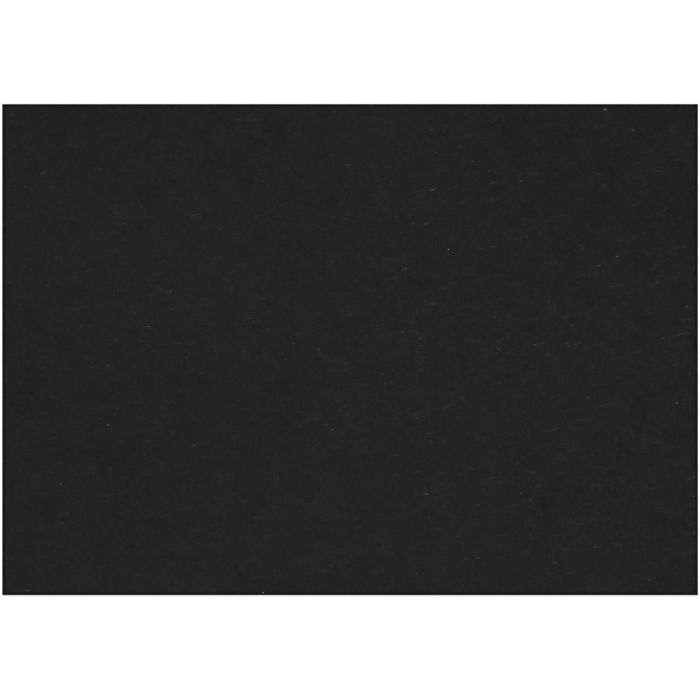 Karton, A4, ark 210x297 mm, 200 g, sort, 100 ark/ 1 pk.
