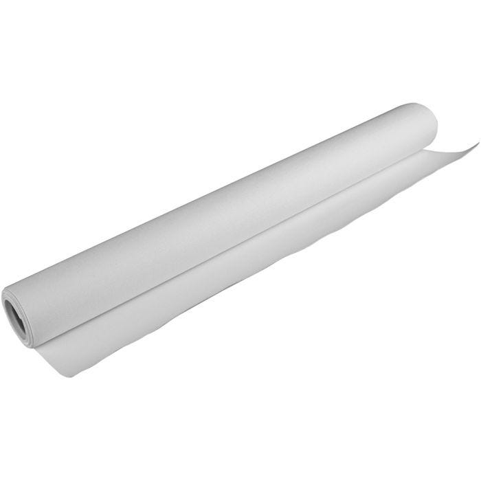 Malerlærred i rulle, B: 120 cm, 380 g, hvid, 5 m/ 1 rl.