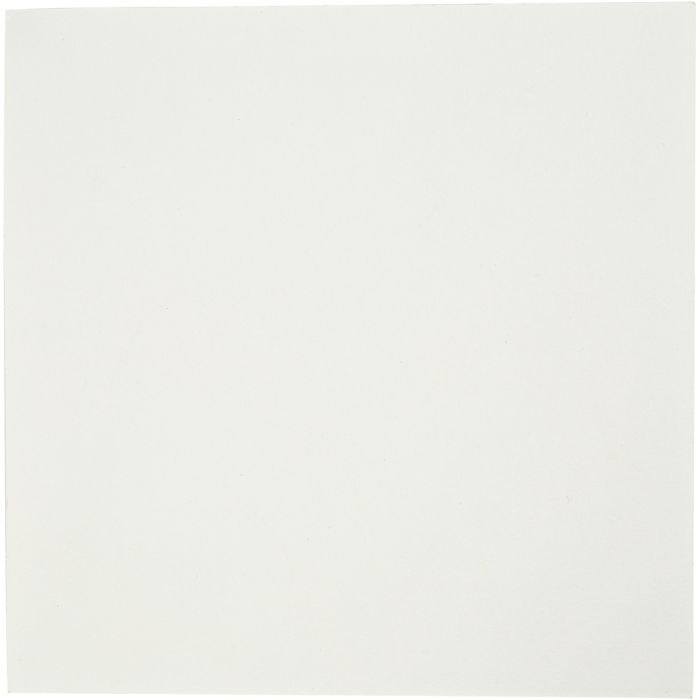 Akvarelpapir, ark 120x120 mm, 200 g, hvid, 100ark/ 1 pk.