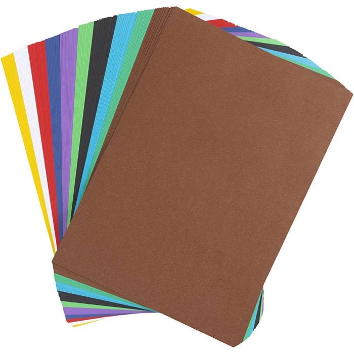 Creativ Papir, str. A4, 120 g, 100 ark/ 1 pk.