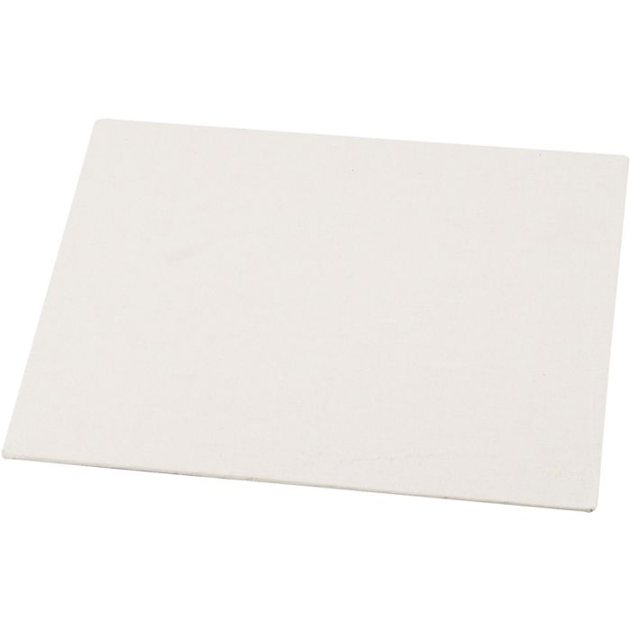Malerplade, str. 18x24 cm, tykkelse 3 mm, 280 g, hvid, 1 stk.