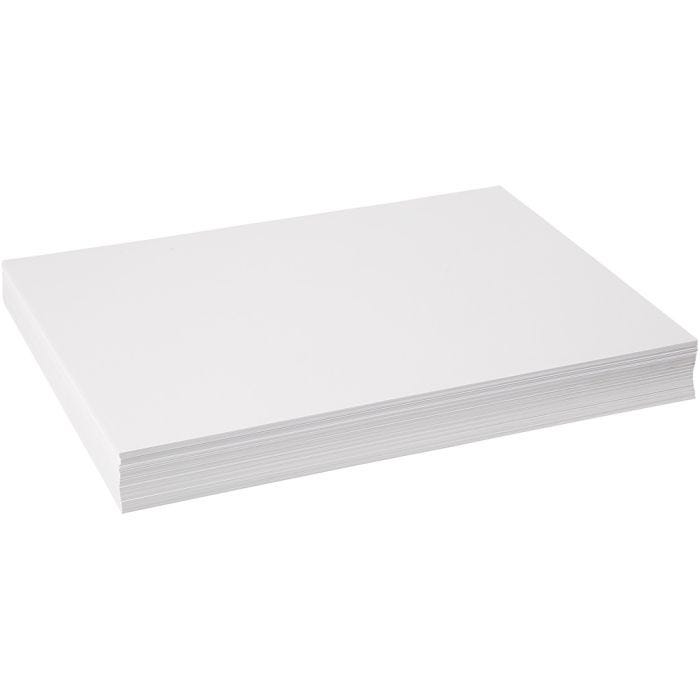 Tegnepapir, A3, ark 297x420 mm, 160 g, hvid, 250 ark/ 1 pk.