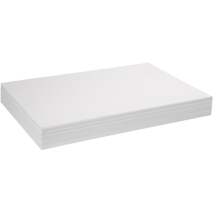Tegnepapir, A2, ark 420x594 mm, 160 g, hvid, 250 ark/ 1 pk.