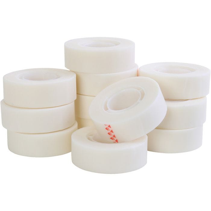 Magic Tape, L: 33 M, B: 19 mm, 24x33m/ 1 pk.