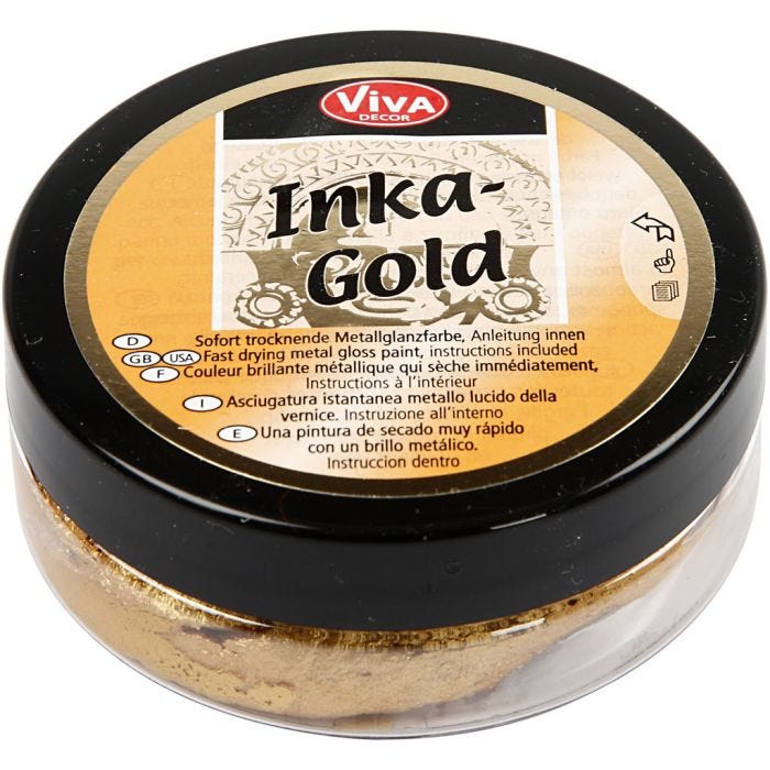 Inka Gold, guld, 50 ml/ 1 ds.