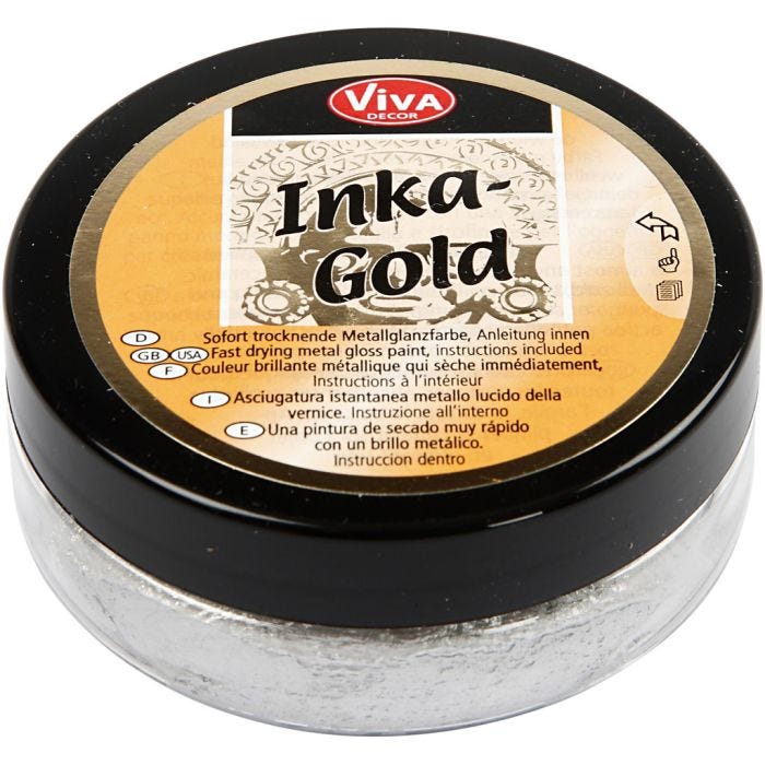 Inka Gold, sølv, 50 ml/ 1 ds.