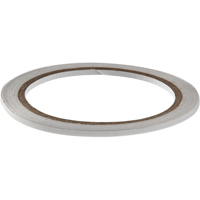 Dobbeltklæbende Tape, B: 3 mm, 10 m/ 1 rl.