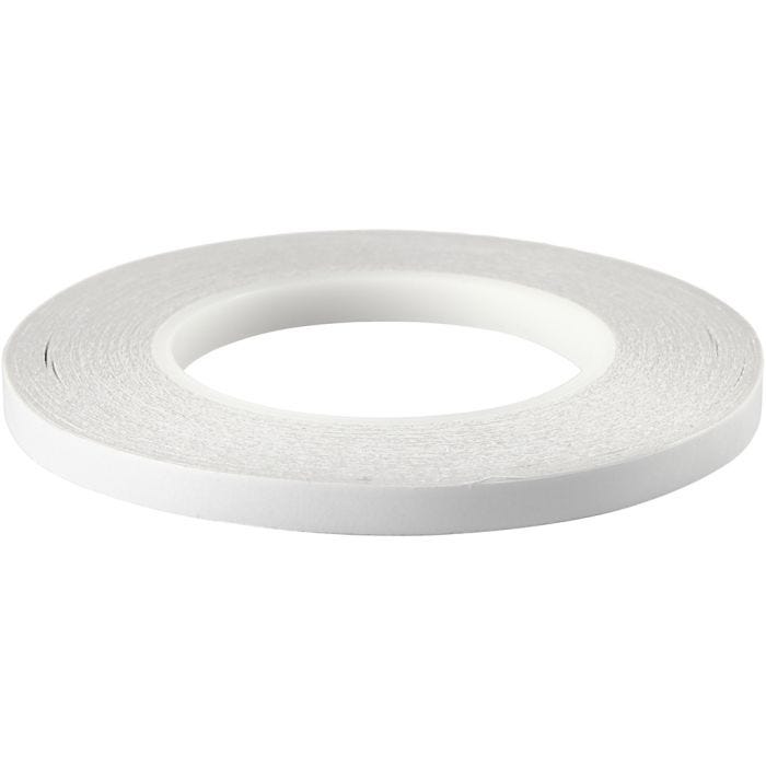 Dobbeltklæbende Tape, B: 9 mm, 6x50 m/ 1 pk.