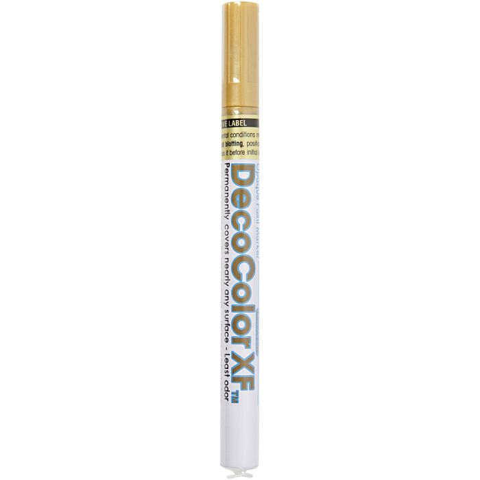 Dekorationstusch, streg 0,8 mm, guld, 1 stk.