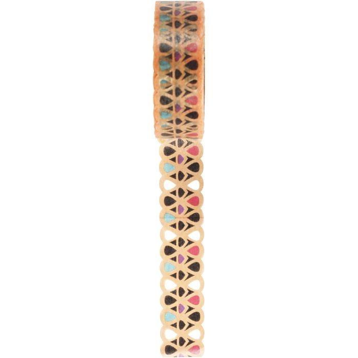 Blonde Masking Tape, B: 15 mm, 5 m/ 1 rl.
