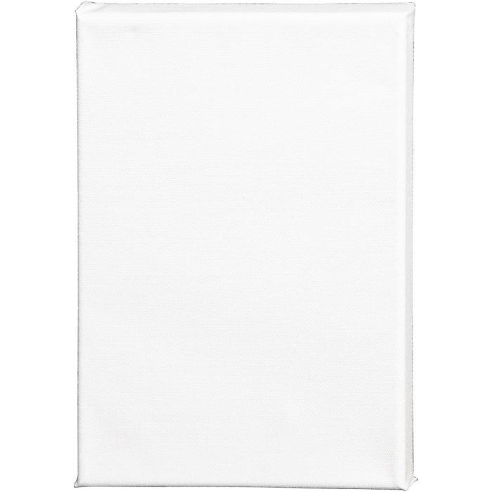 Malerlærred, D: 1.6 cm, str. 18x24 cm, 360 g, hvid, 10 stk./ 1 pk.