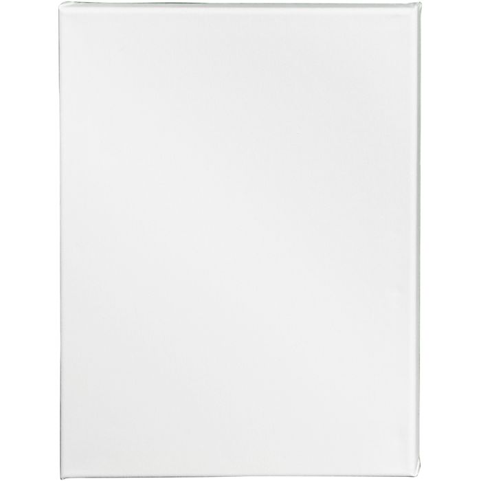 Malerlærred, D: 1.6 cm, str. 30x40 cm, 360 g, hvid, 1 stk.