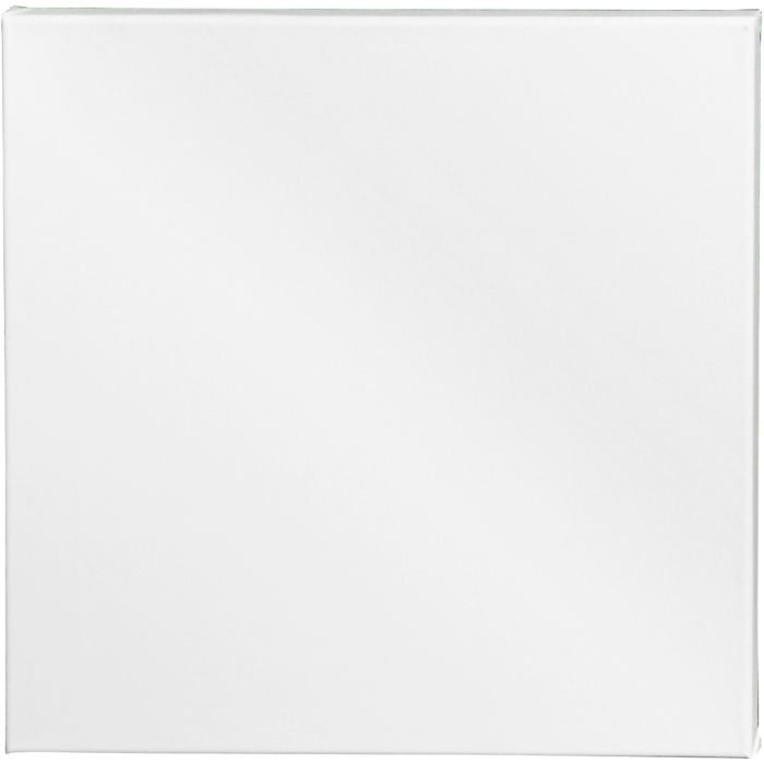Malerlærred, D: 1.6 cm, str. 40x40 cm, 360 g, hvid, 1 stk.