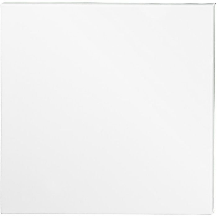 Malerlærred, D: 1.6 cm, str. 50x50 cm, 360 g, hvid, 5 stk./ 1 pk.