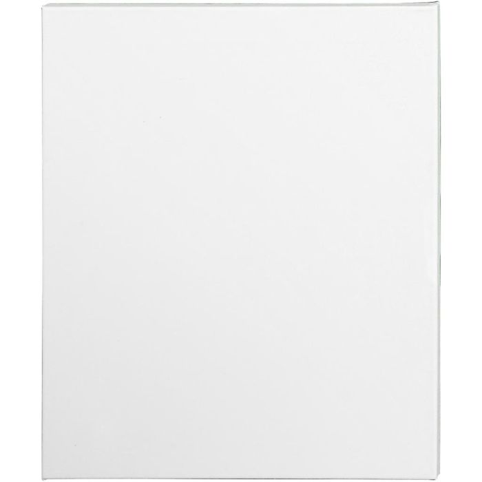 Malerlærred, D: 1.6 cm, str. 50x60 cm, 360 g, hvid, 5 stk./ 1 pk.