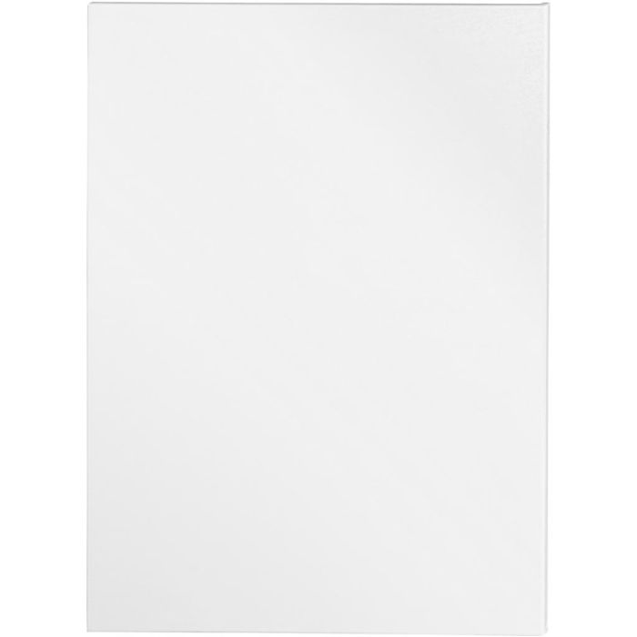 Malerlærred, D: 1.6 cm, str. 60x80 cm, 360 g, hvid, 5 stk./ 1 pk.