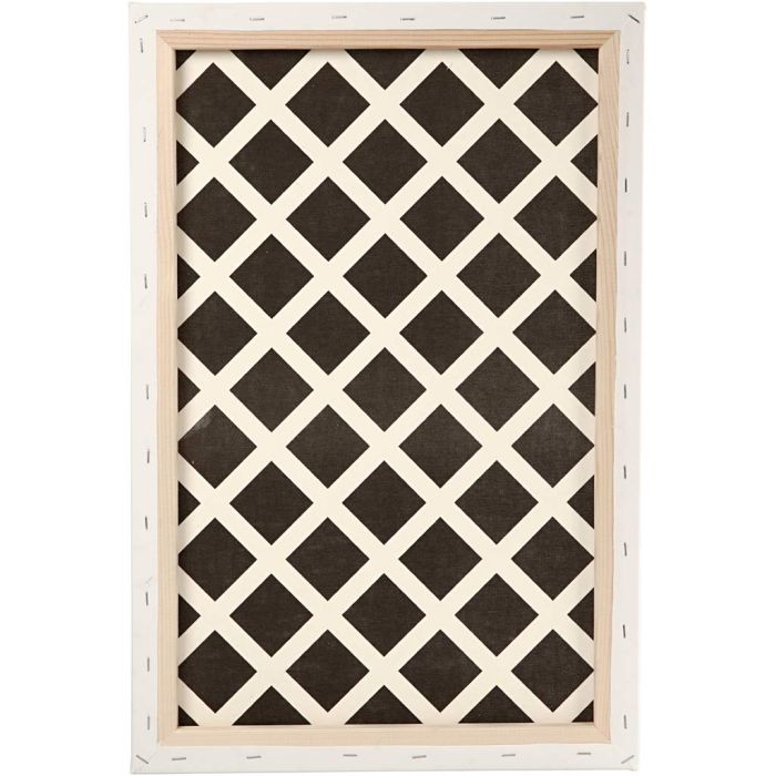 Malerlærred, D: 1,7 cm, str. 40x60 cm, 360 g, hvid, 1 stk.