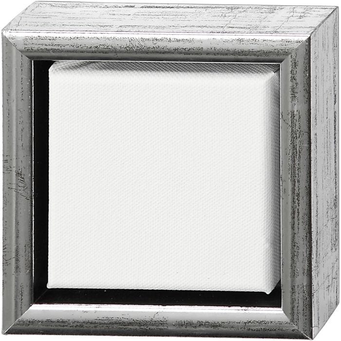 Malerlærred med træramme, str. 10x10 cm, 360 g, ass. farver, 1 stk.
