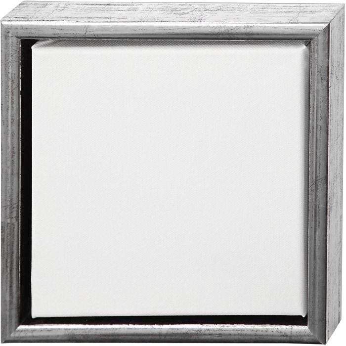 Malerlærred med træramme, str. 20x20 cm, 360 g, hvid, 6 stk./ 1 pk.