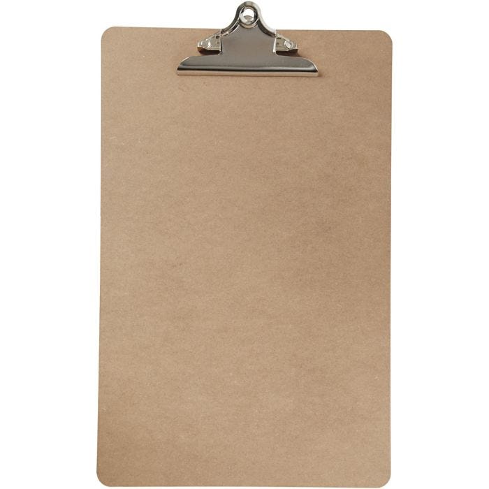 Clipboard/tegneunderlag, A3, str. 30x47x0,3 cm, 1 stk.