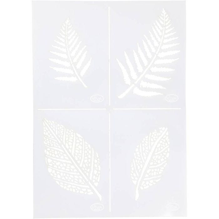 Stencil, blade, A4, ark 210x297 mm, 1 stk.