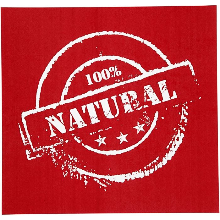 Screen stencil, natural, ark 20x22 cm, 1 ark