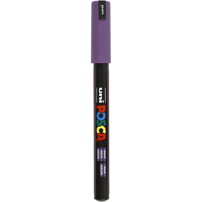 Posca Tusch, nr. PC-1MR, streg 0,7 mm, extra-fine, violet, 1 stk.