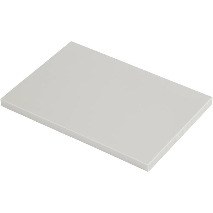 Stempelplade, str. 10x15,5 cm, tykkelse 0,8 cm, lys grå, 10stk./ 1 pk.