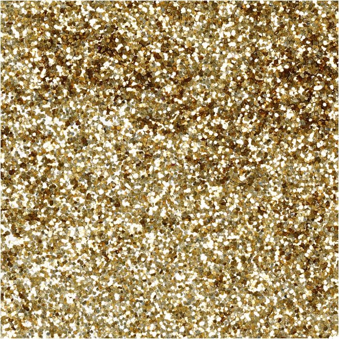 Bio-glimmer, diam. 0,4 mm, guld, 10 g/ 1 ds.