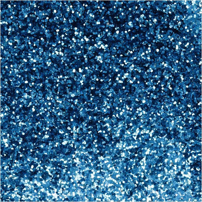 Bio-glimmer, diam. 0,4 mm, blå, 10 g/ 1 ds.