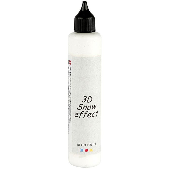 3D Snow effect, hvid, 100 ml/ 1 fl.