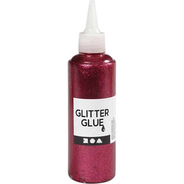 Glitterlim, pink, 118 ml/ 1 fl.
