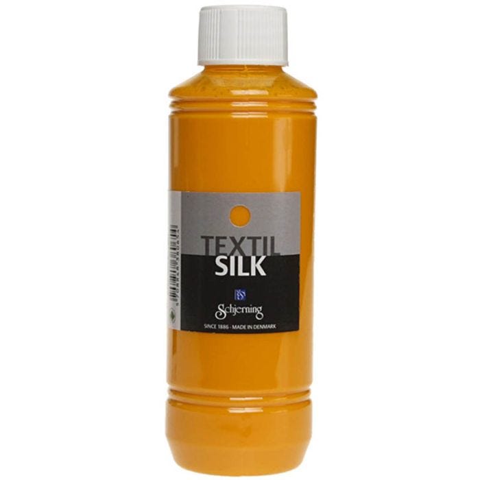 Textil Silk, guldgul, 250 ml/ 1 fl.