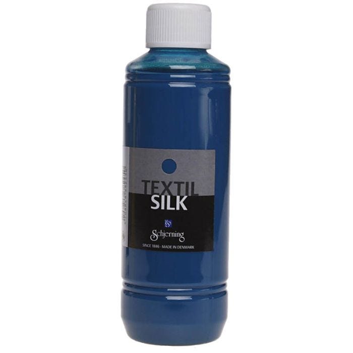 Textil Silk, turkis, 250 ml/ 1 fl.