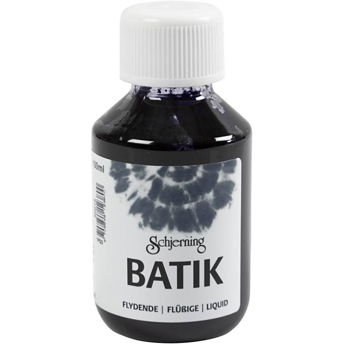 Batikfarve, marineblå, 100 ml/ 1 fl.