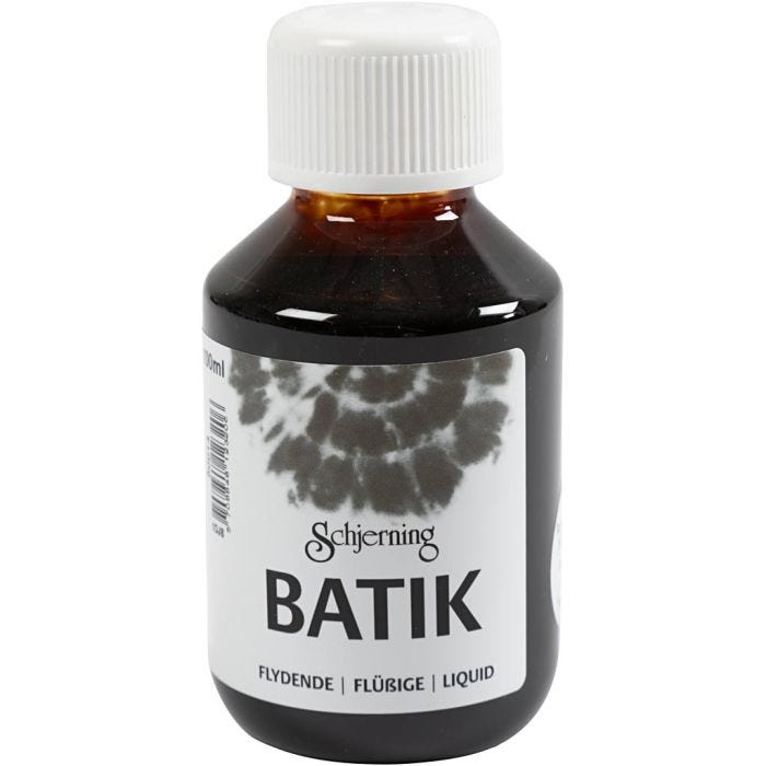 Batikfarve, brun, 100 ml/ 1 fl.