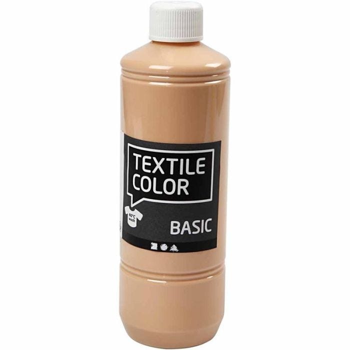 Textile Color, lys pudder, 500 ml/ 1 fl.
