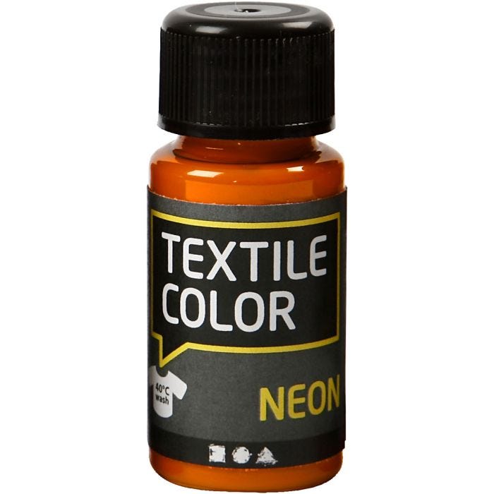 Textile Color, neon orange, 50 ml/ 1 fl.
