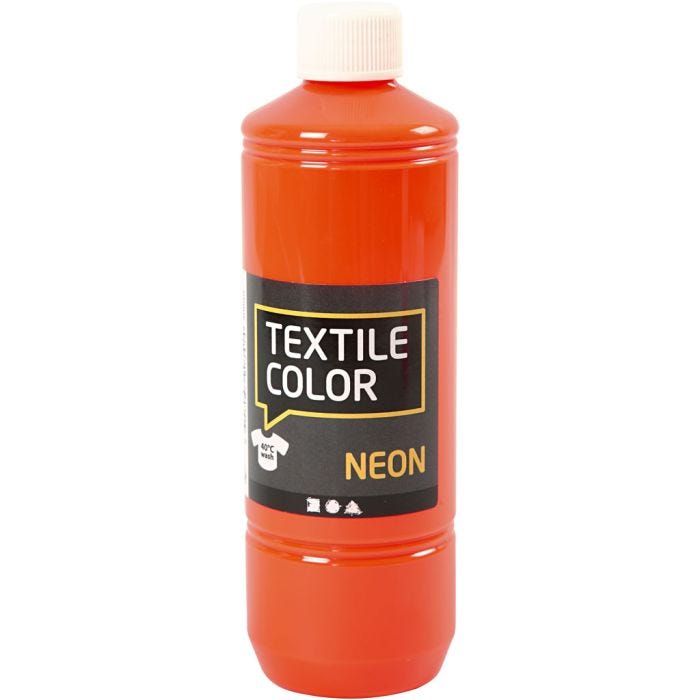 Textile Color, neon orange, 500 ml/ 1 fl.