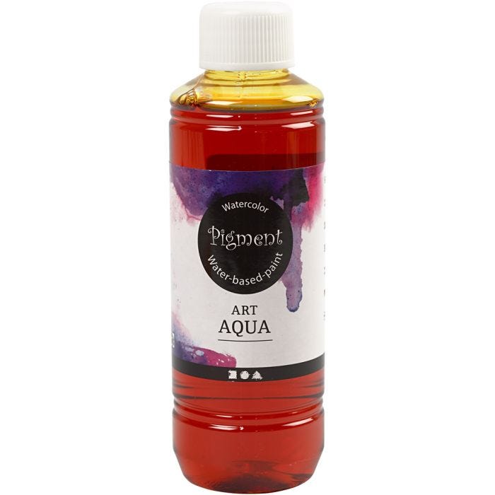 Flydende Akvarelmaling, gul, 250 ml/ 1 fl.