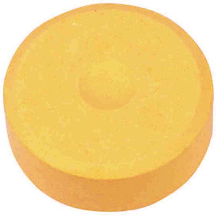 Vandfarve, H: 16 mm, diam. 44 mm, lys orange, 6 stk./ 1 pk.