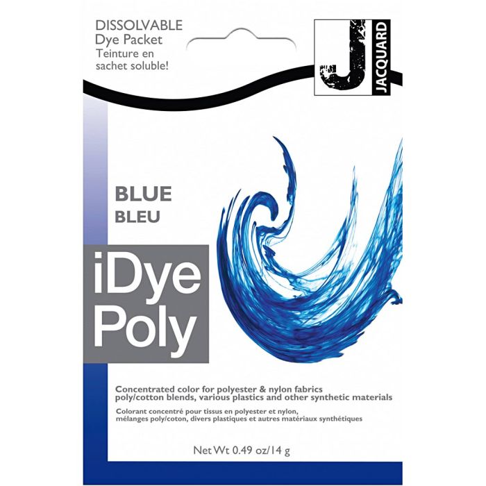 iDye Poly, blå, 14 g/ 1 pk.