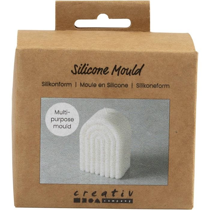 Silikoneform, Bue, H: 8 cm, B: 5,5 cm, diam. 4 cm, 1 stk./ 1 pk.