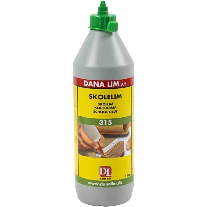 Skolelim, 1 l/ 1 fl.