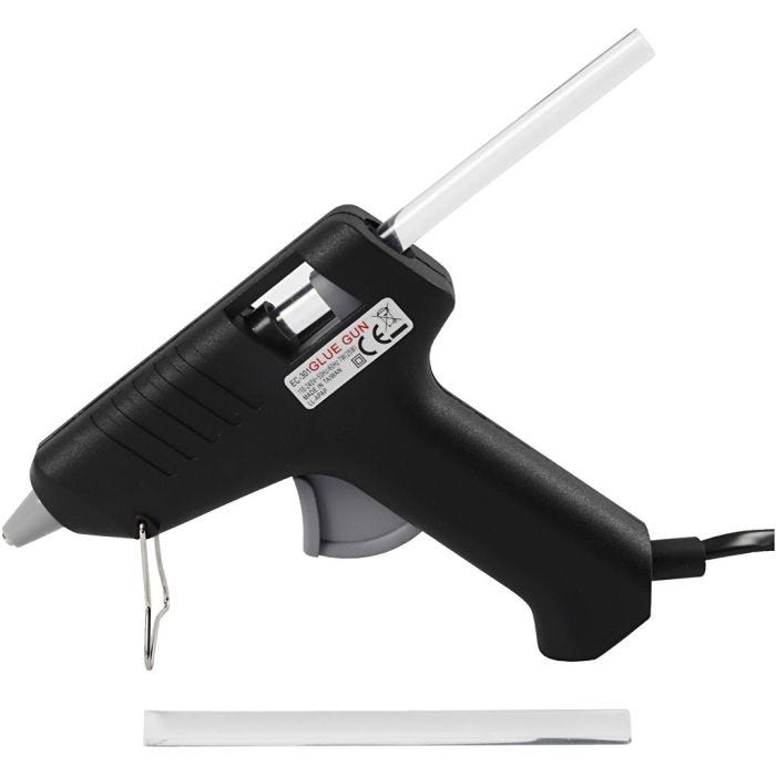 Mini limpistol, 170 °C - højtemperatur, EU, 1 stk.