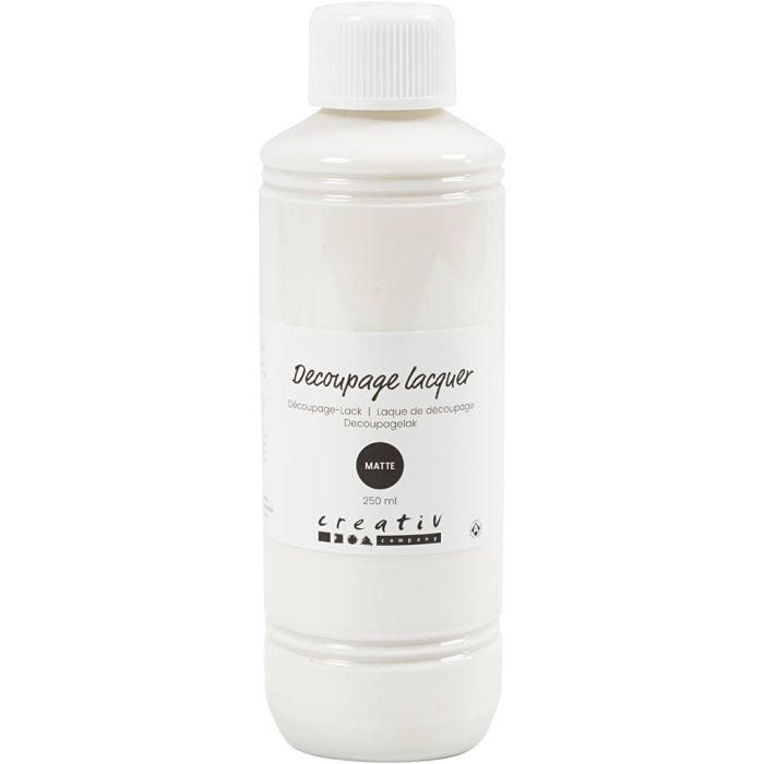 Decoupagelak, mat, 250 ml/ 1 fl.