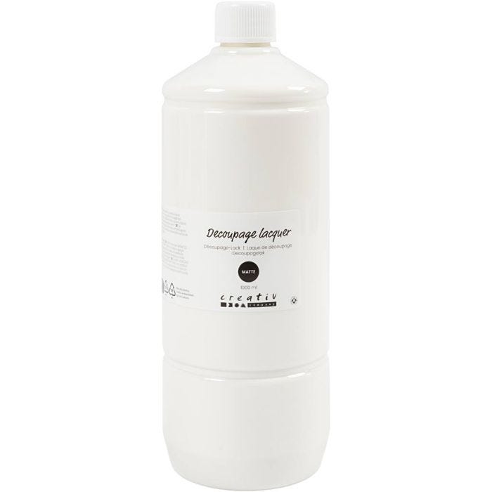 Decoupagelak, mat, 1000 ml/ 1 fl.