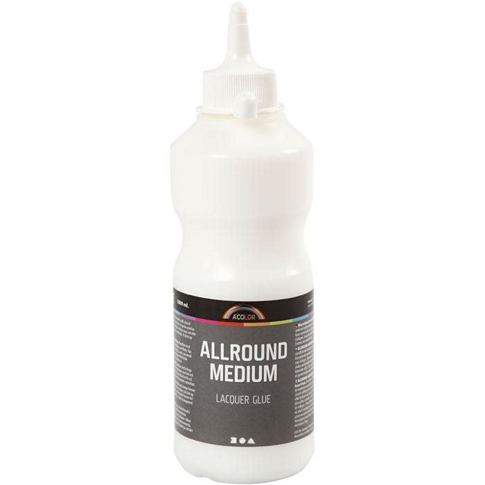 Allround medium limlak, 500 ml/ 1 fl.