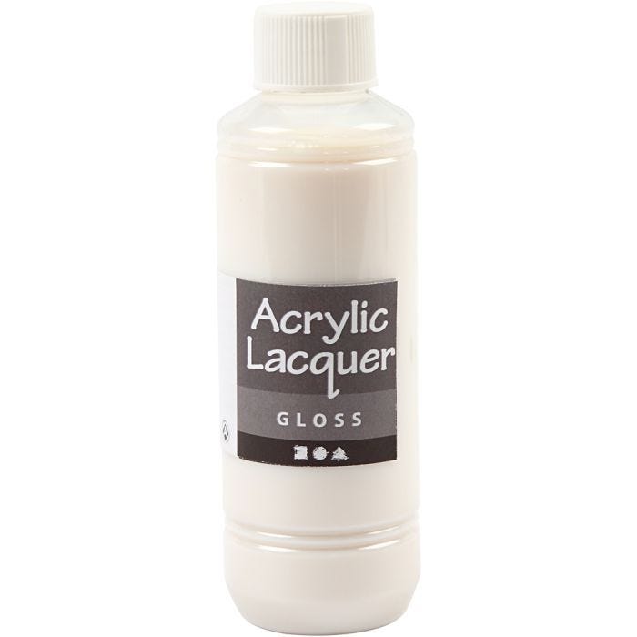 Akryllak, blank, 250 ml/ 1 fl.