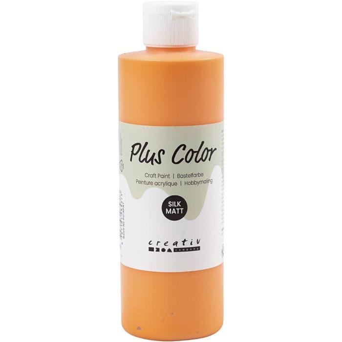 Plus Color Hobbymaling, pumpkin, 250 ml/ 1 fl.